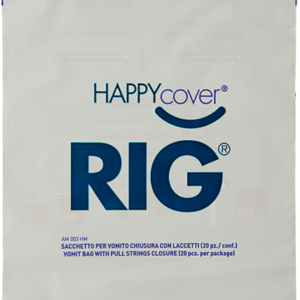 Happy Cover RIG sacchetto per vomito con laccetti